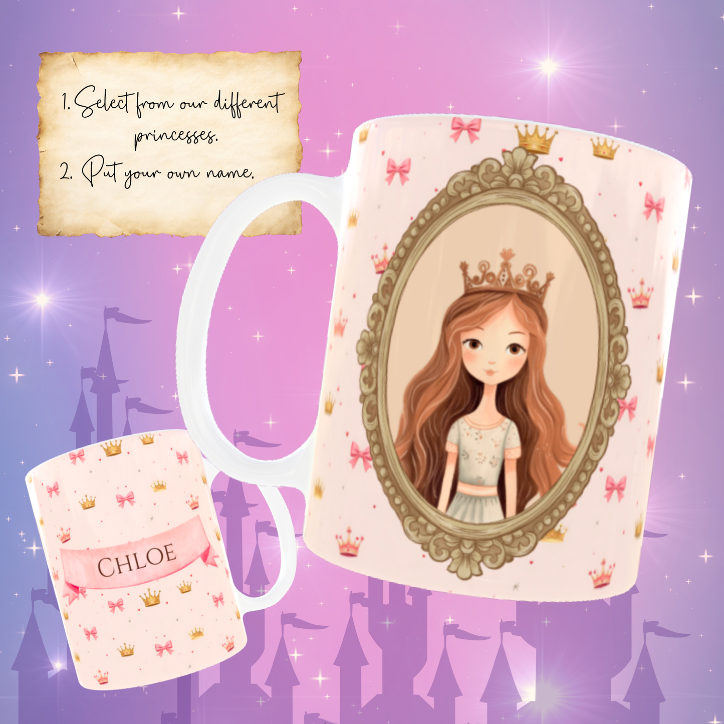 Crown Princess Mug Design | Customisable mug