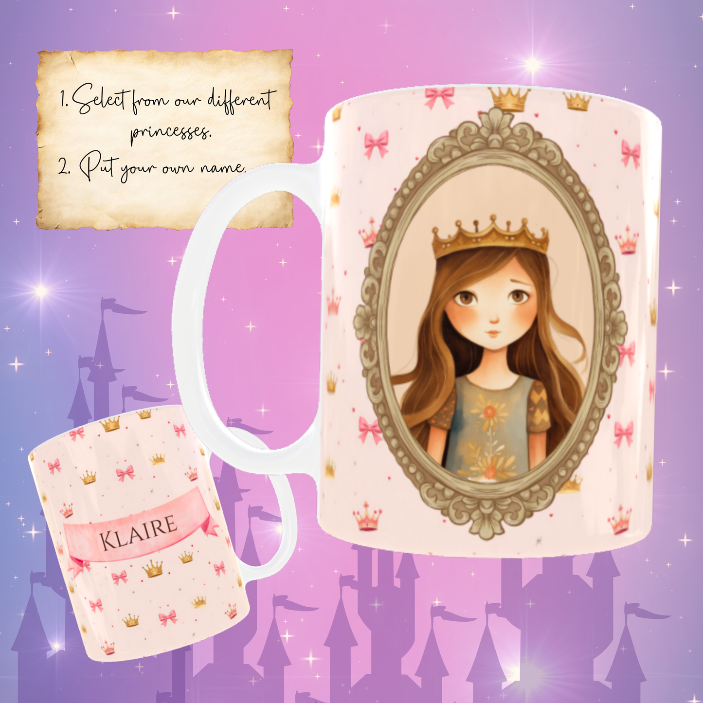 Crown Princess Mug Design | Customisable mug