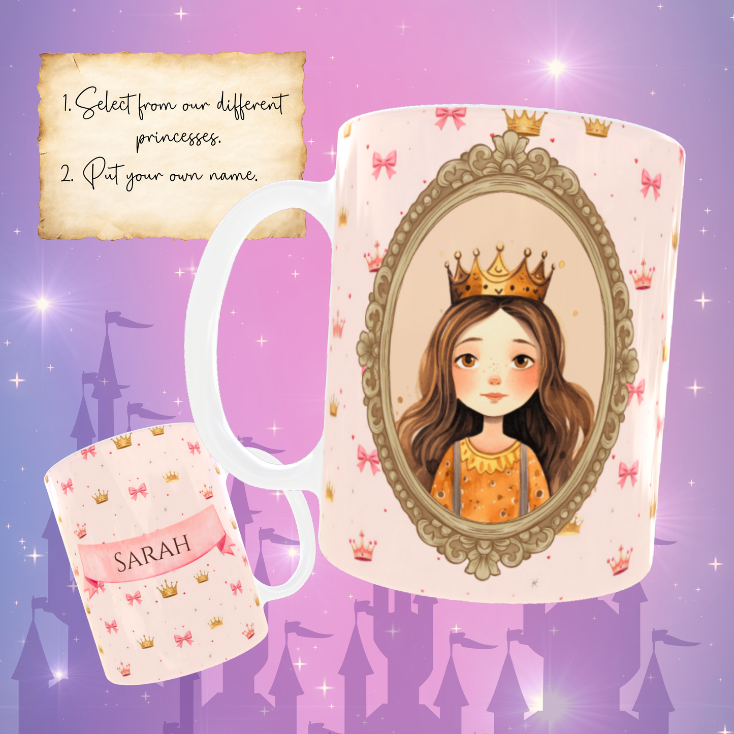Crown Princess Mug Design | Customisable mug