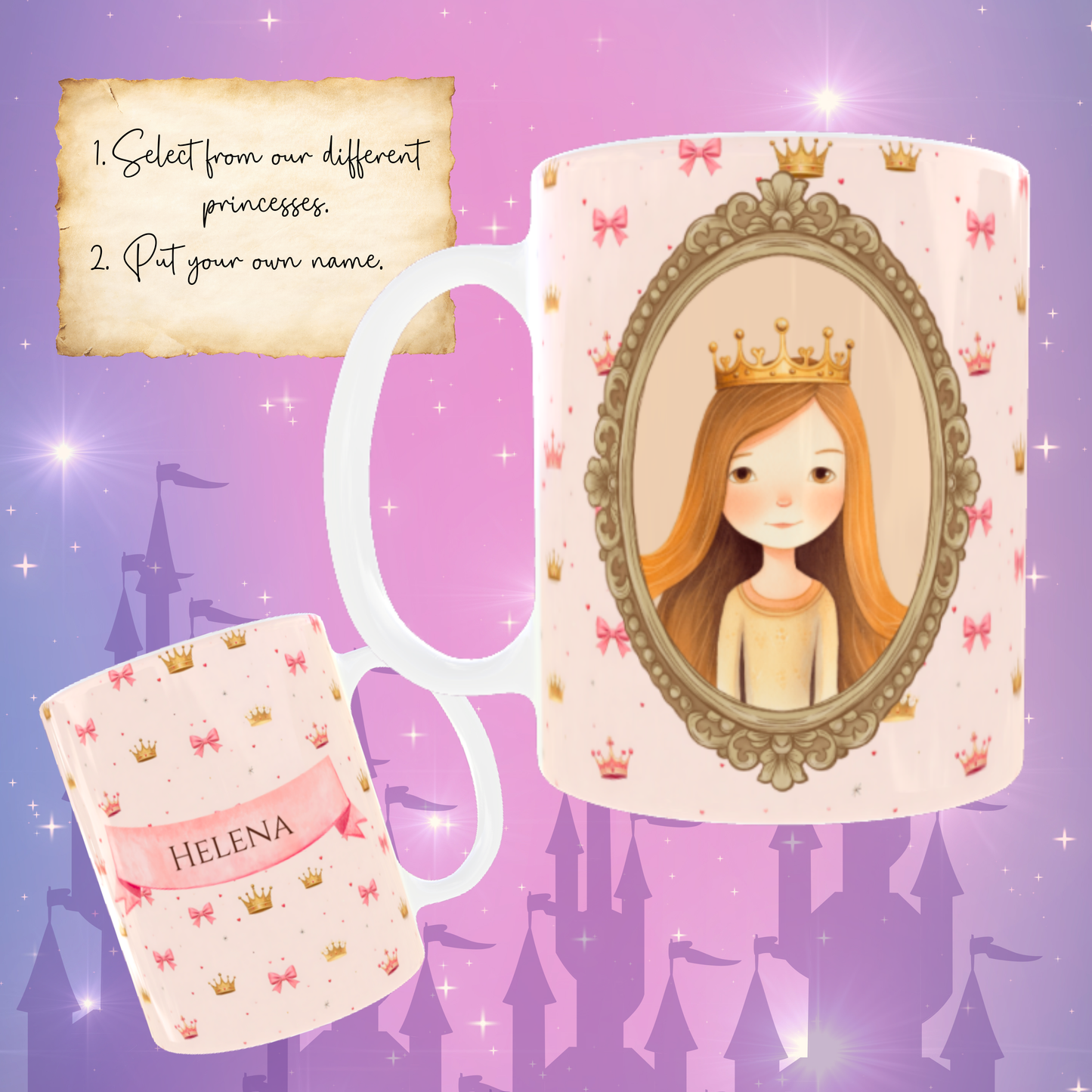 Crown Princess Mug Design | Customisable mug
