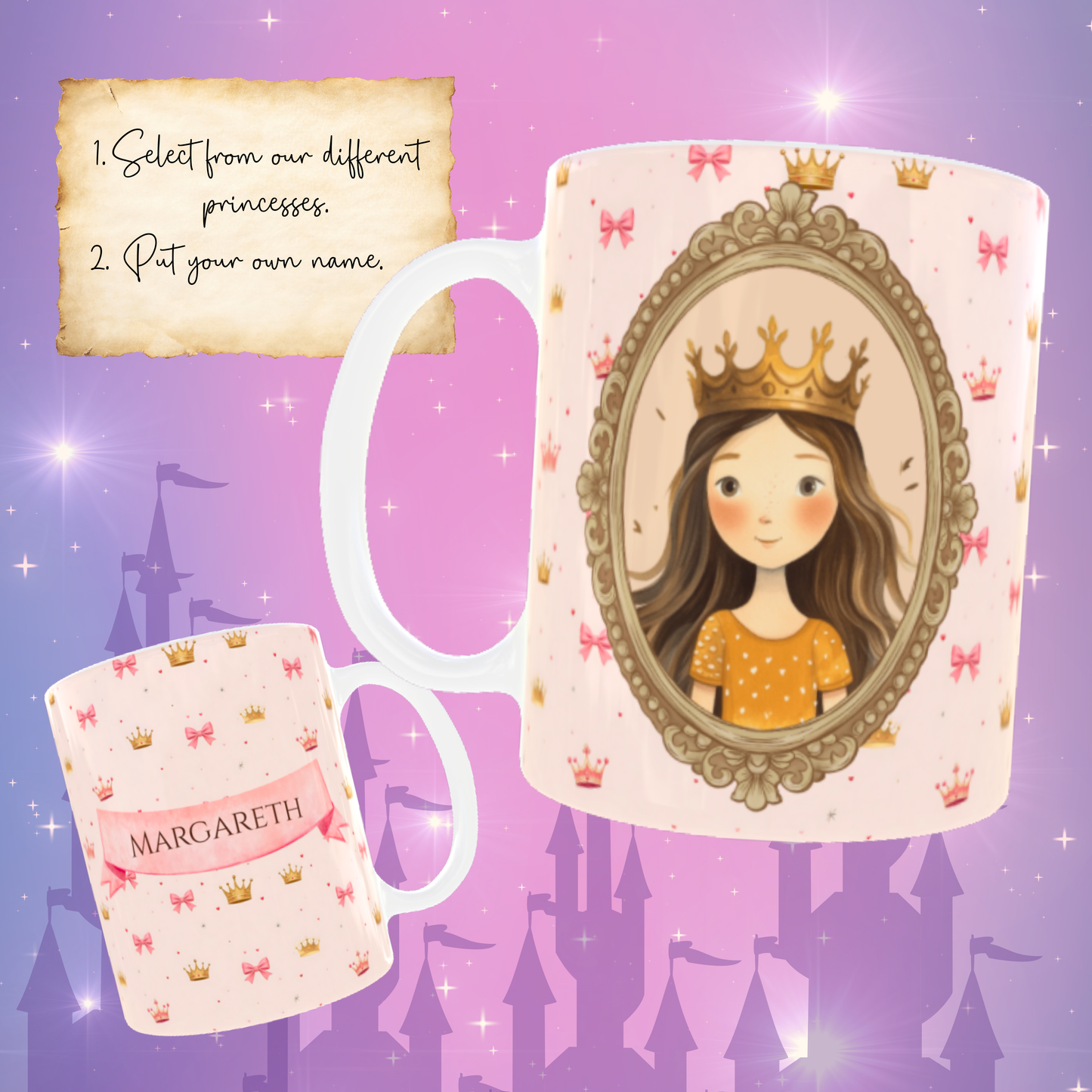 Crown Princess Mug Design | Customisable mug
