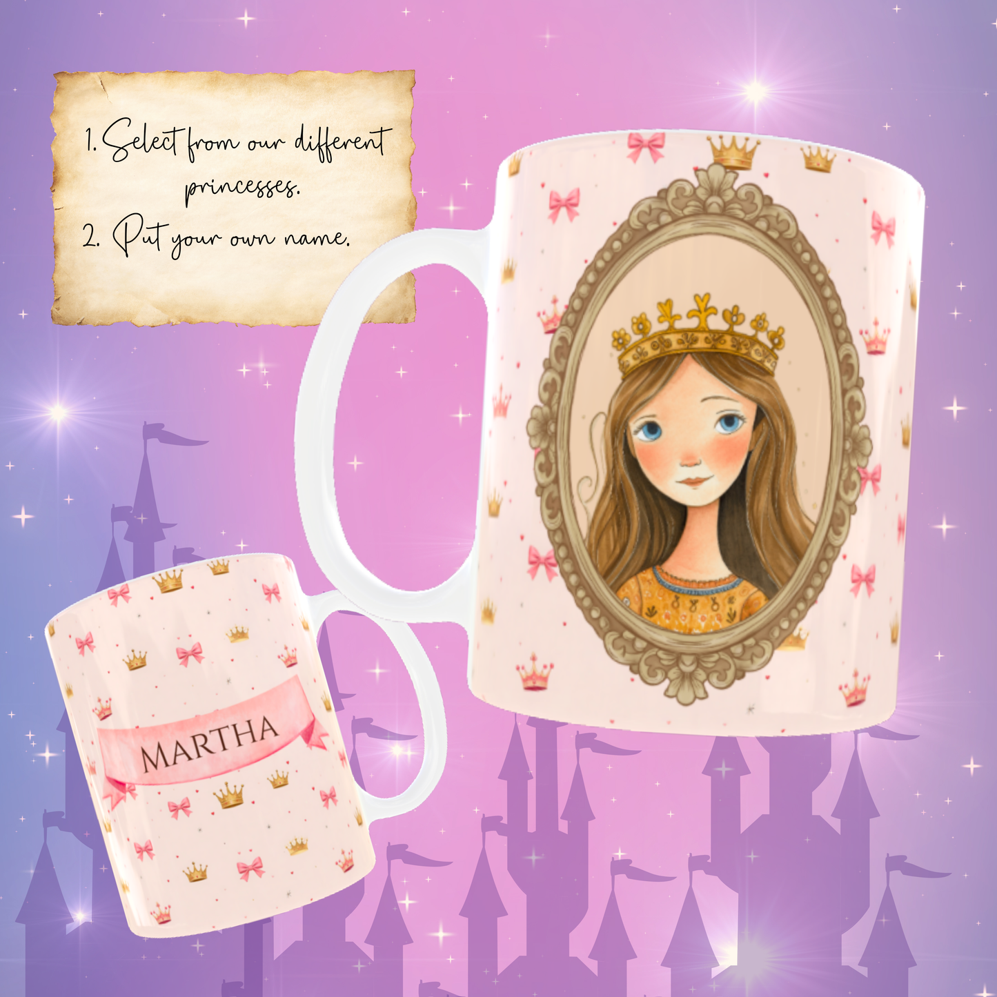 Crown Princess Mug Design | Customisable mug