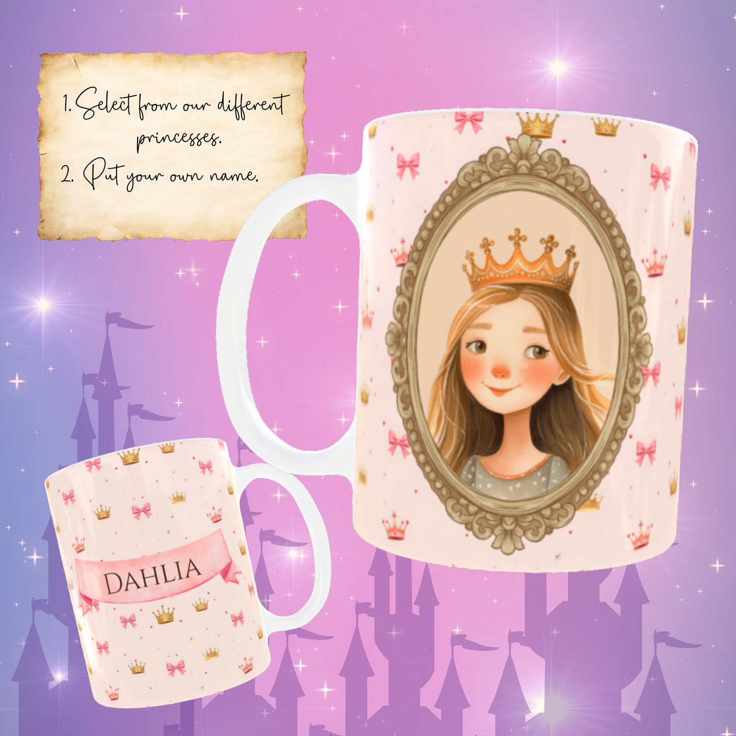 Crown Princess Mug Design | Customisable mug
