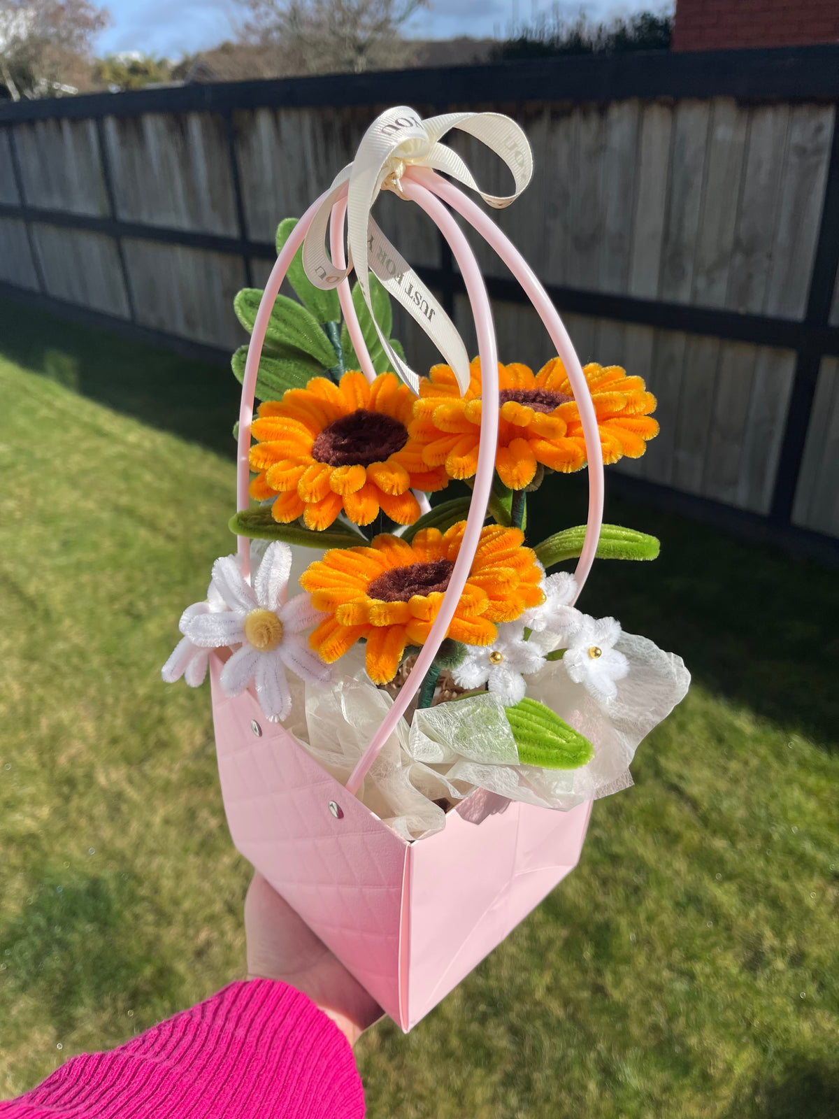Sunflower Mixed | Pipe Cleaner Flower | Handmade