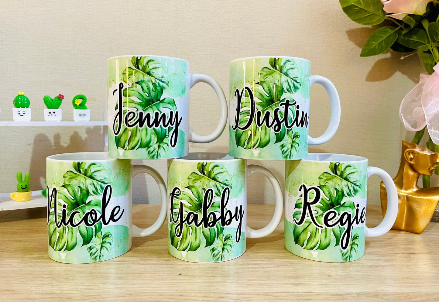 Monstera Plant Mug