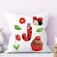 LadyBug Alphabet Pillow | Children Pillow