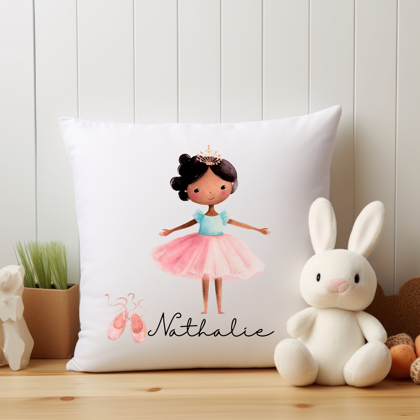 Ballerina throw sale pillow