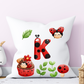 LadyBug Alphabet Pillow | Children Pillow