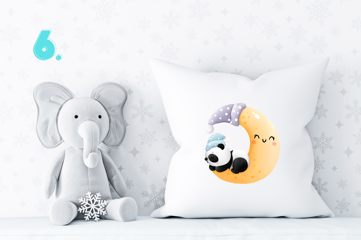 Sleeping Panda Pillow | Children Pillow