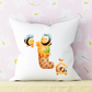 HoneyBee Alphabet Pillow | Children Pillow