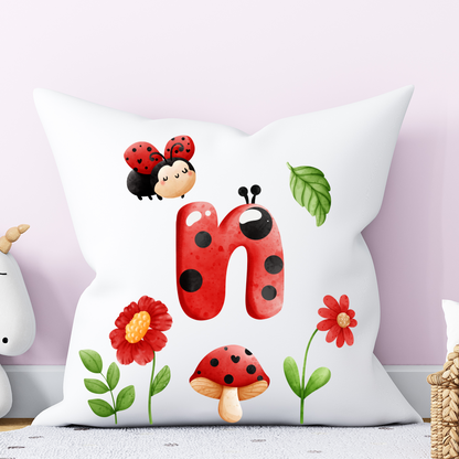 LadyBug Alphabet Pillow | Children Pillow