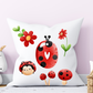 LadyBug Alphabet Pillow | Children Pillow