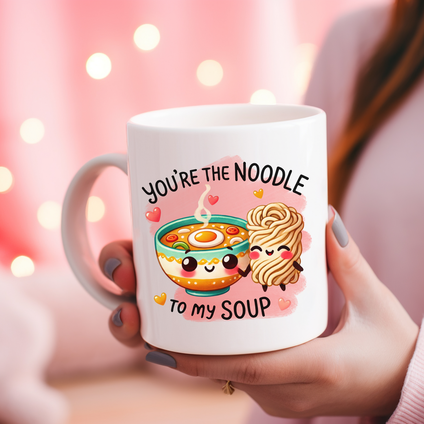 You're the noodle to my soup | Customisable mug | Gift Ideas