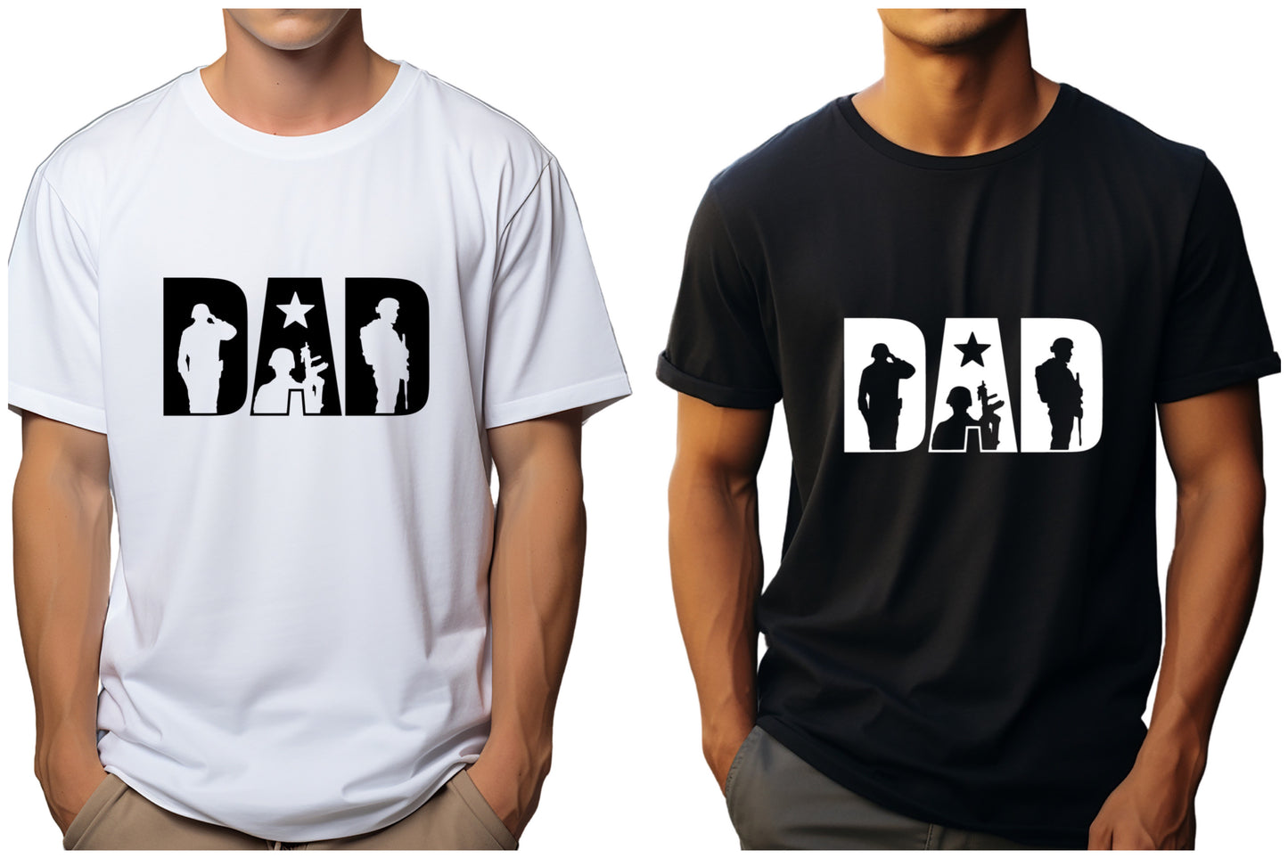 Dad Soldier| All About Dad Shirt