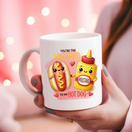 You're the Mustard to my Hotdog | Customisable mug | Gift Ideas