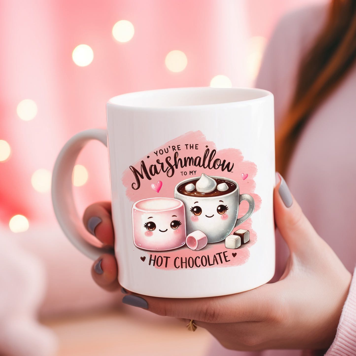 You're the Marshmallow to my Hot Chocolate | Customisable mug | Gift Ideas