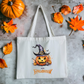 Halloween Pumpkin Tote Bag | Canvas Tote Bag