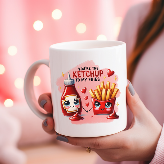 You're the Ketchup to my Fries | Customisable mug | Gift Ideas