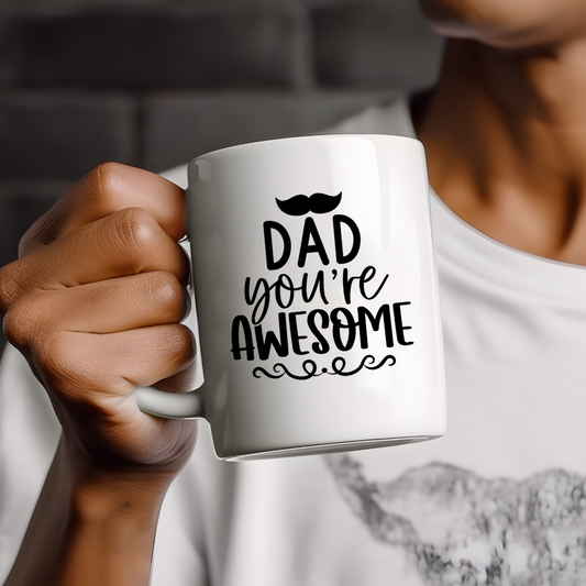 You are AWESOME dad | All about dad mug