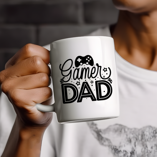 Gamer dad designs | All about dad mug