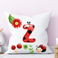 LadyBug Alphabet Pillow | Children Pillow