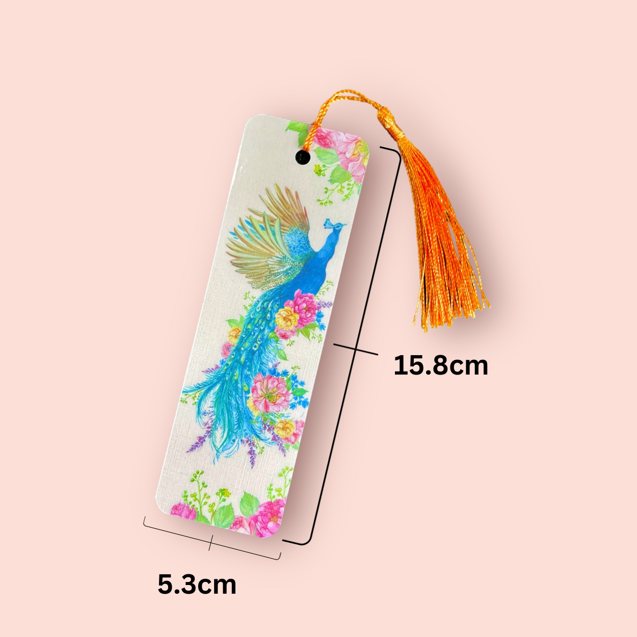 Colorful floral bookmark | Stationery