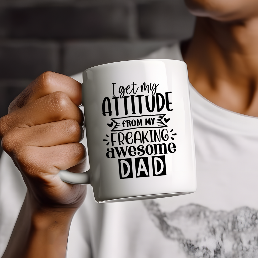 You are AWESOME dad | All about dad mug