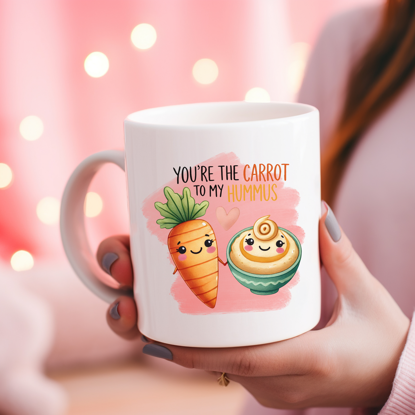 You're the Carrot to my Hummus | Customisable mug | Gift Ideas