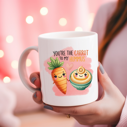 You're the Carrot to my Hummus | Customisable mug | Gift Ideas