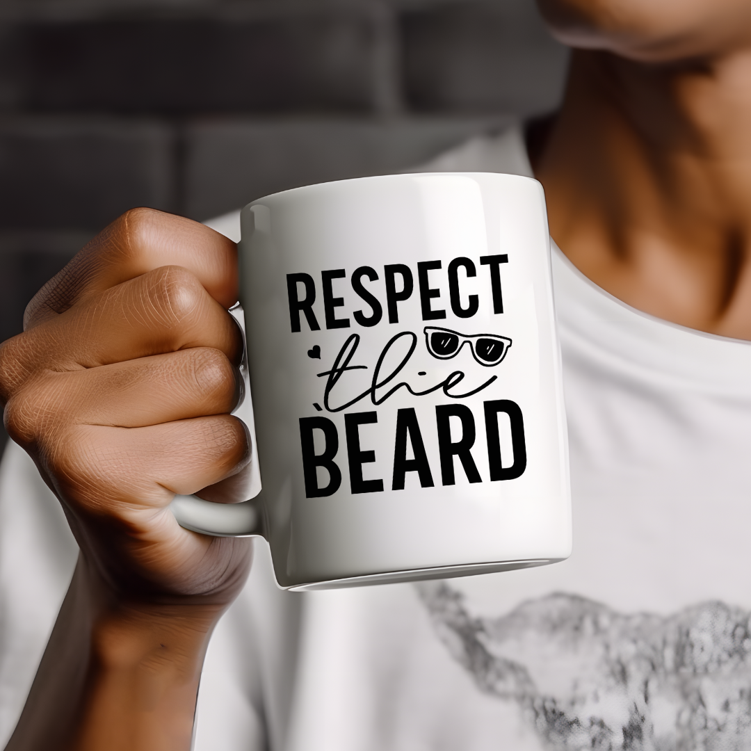 DAD with Beard mug design | All about dad mug