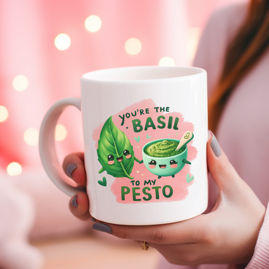 You're the Basil to my Pesto | Customisable mug | Gift Ideas