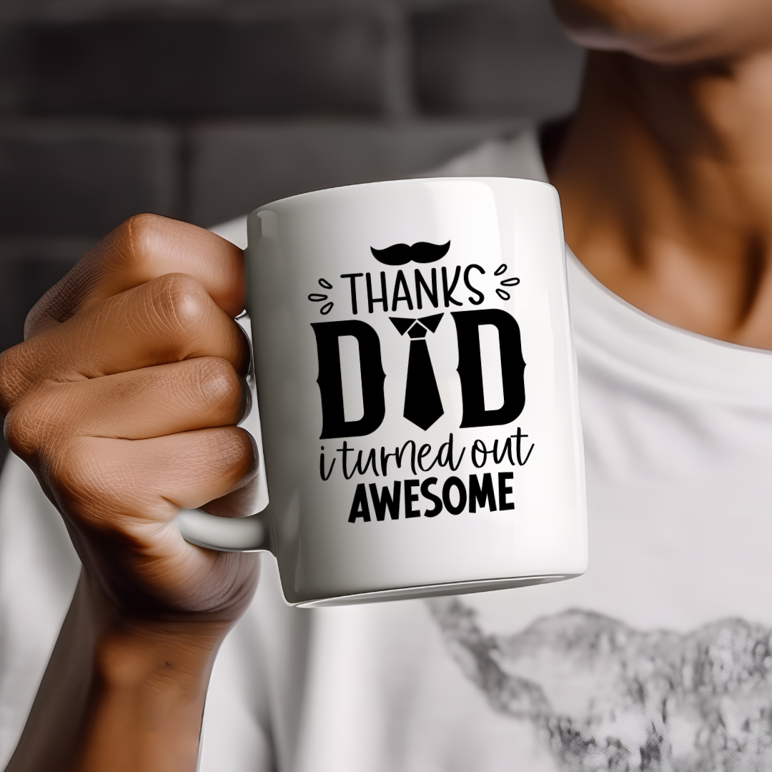 You are AWESOME dad | All about dad mug