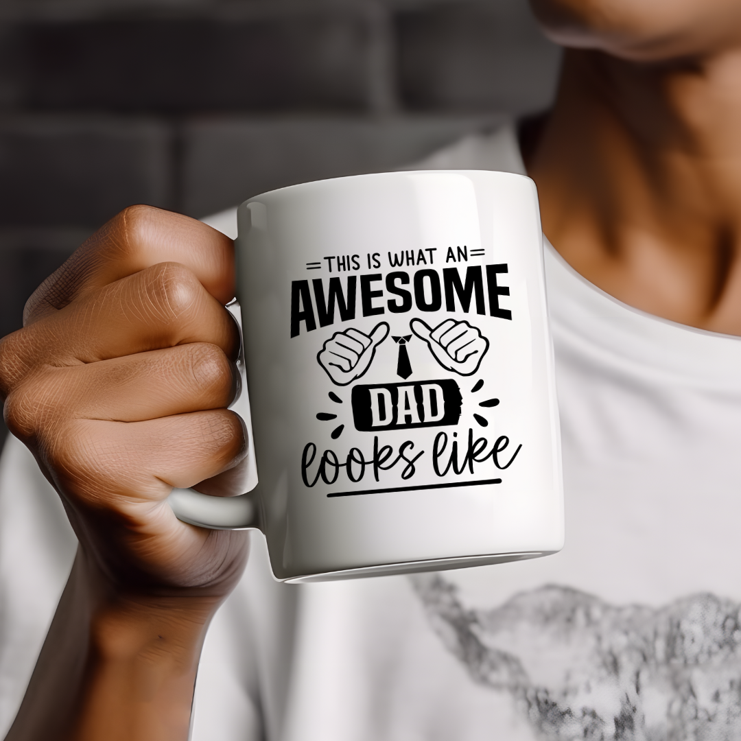 You are AWESOME dad | All about dad mug