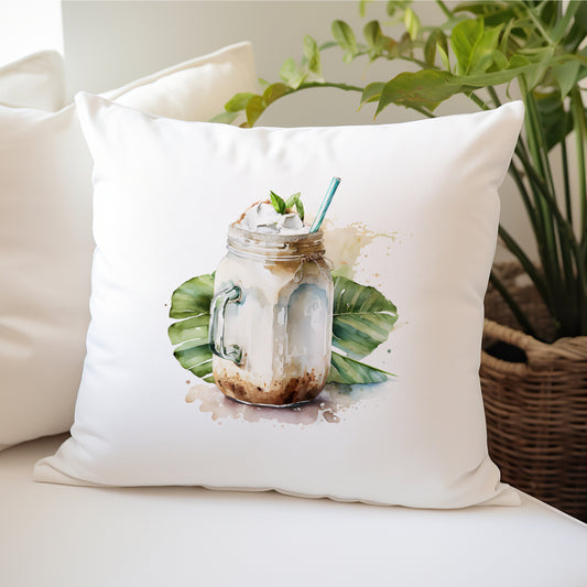 Yummy Smoothie Design Pillow | Cushion