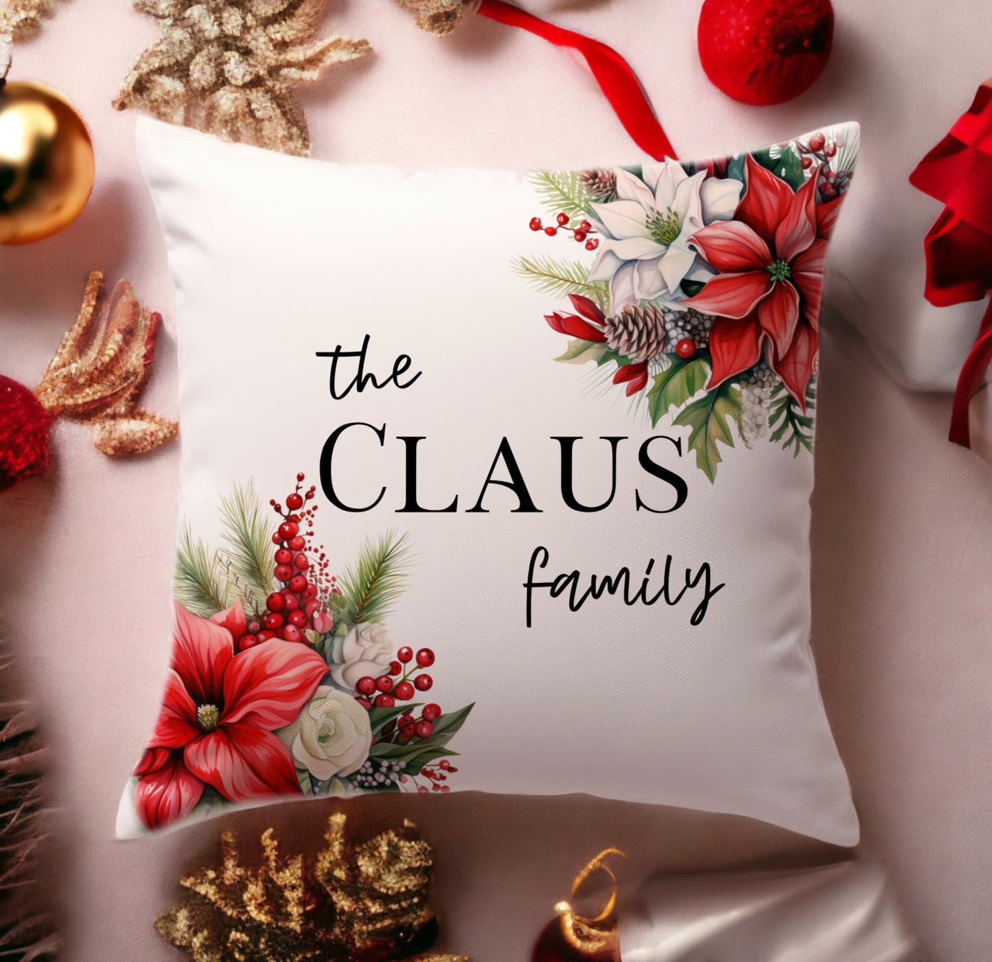 Christmas Family Pillowcase