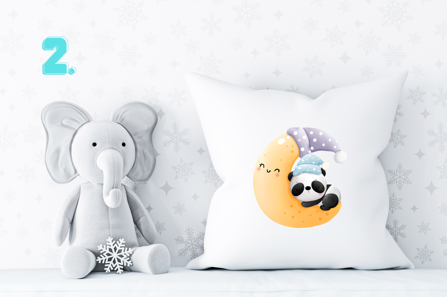 Sleeping Panda Pillow | Children Pillow