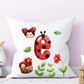 LadyBug Alphabet Pillow | Children Pillow