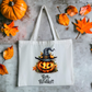 Halloween Pumpkin Tote Bag | Canvas Tote Bag