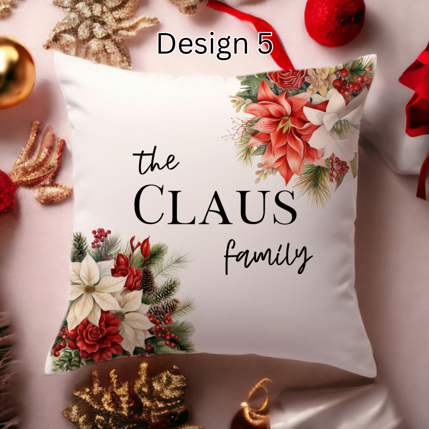 Christmas Family Pillowcase