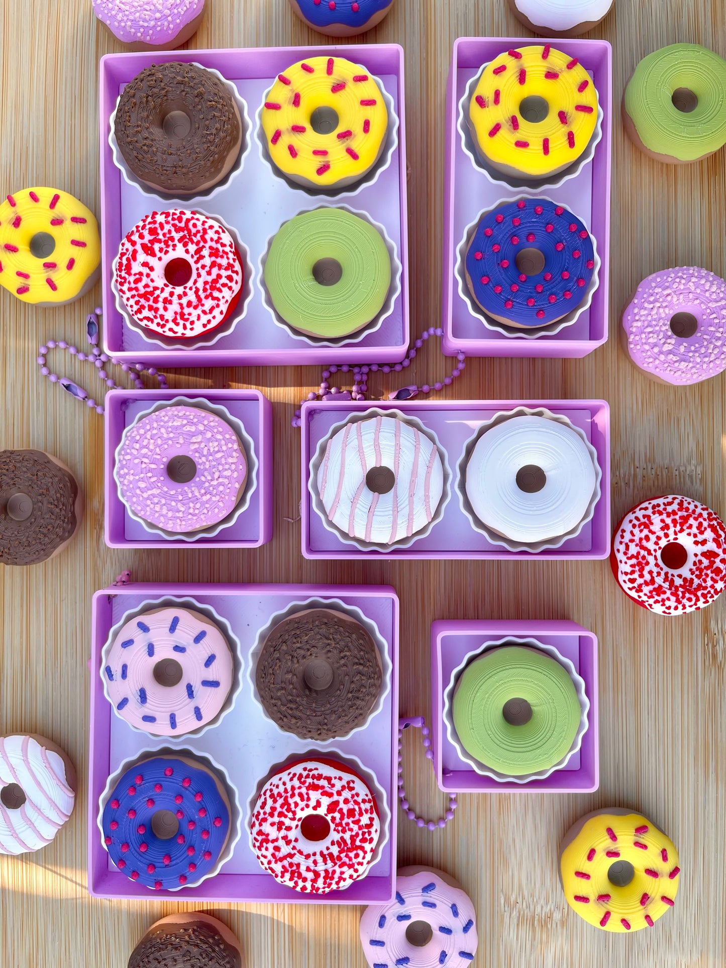 Donut Clickers | Build-Your-Own | Keychains