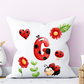 LadyBug Alphabet Pillow | Children Pillow