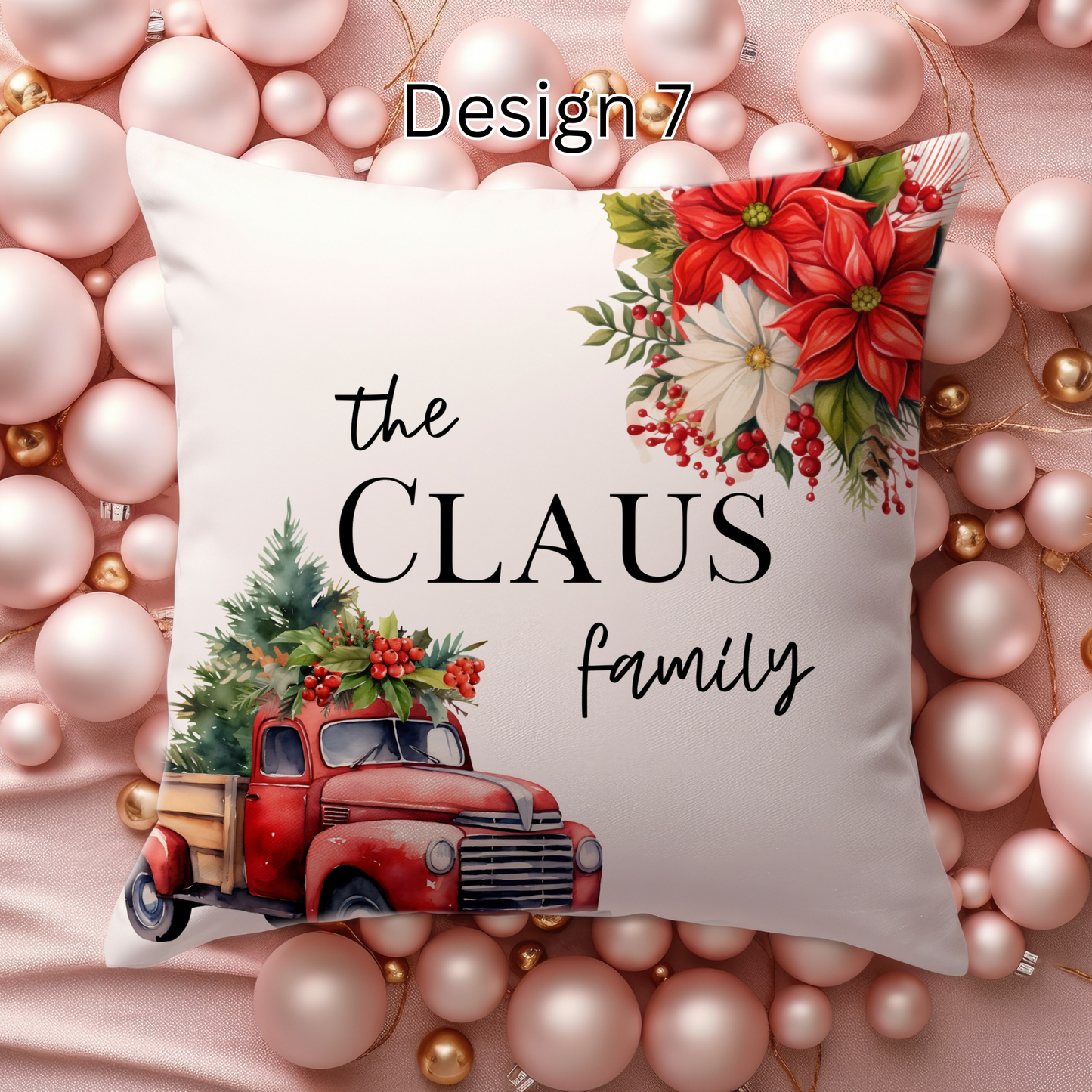 Christmas Family Pillowcase