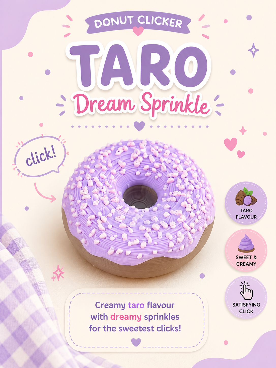 Donut Clickers | Build-Your-Own | Keychains