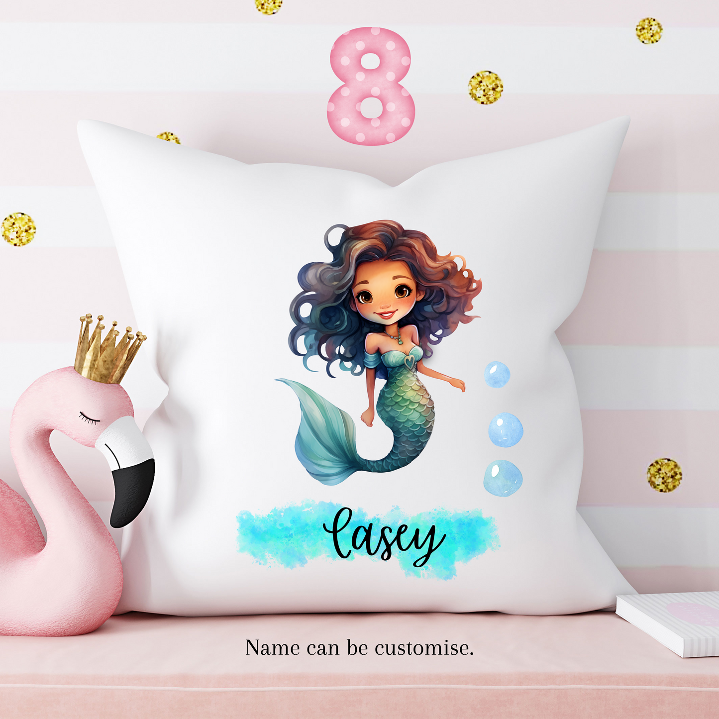 Photo mermaid pillow online