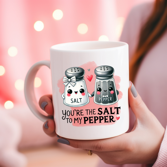 You're the salt to my pepper | Customisable mug | Gift Ideas