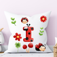 LadyBug Alphabet Pillow | Children Pillow