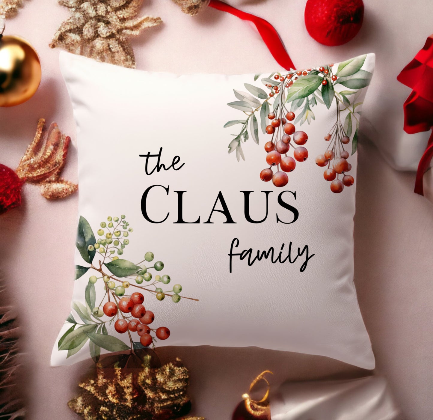 Christmas Family Pillowcase