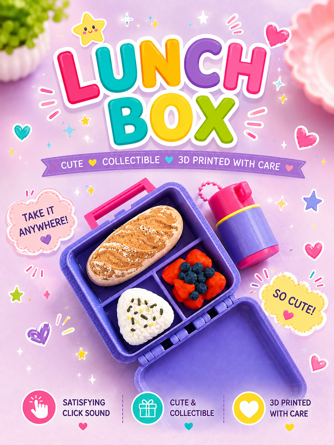 Lunch Box Clickers | Build-Your-Own | Keychains