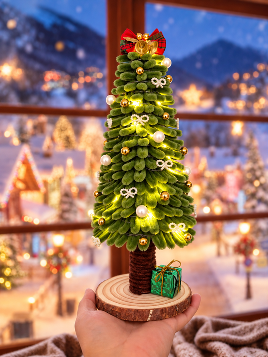 Elegant Little Christmas Tree | Handmade | Pipe Cleaner