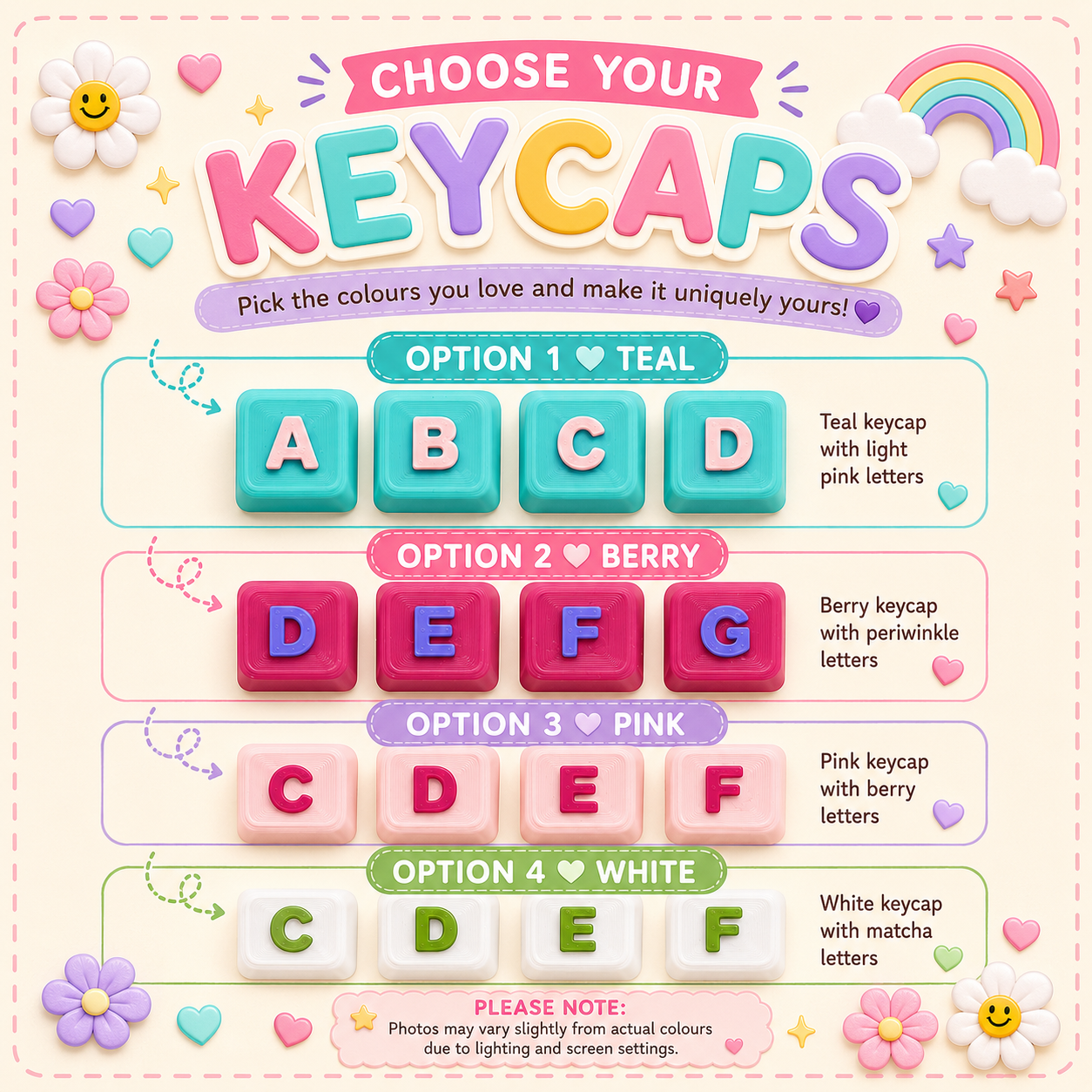 Keyboard Clicker | Personalised | Keychain